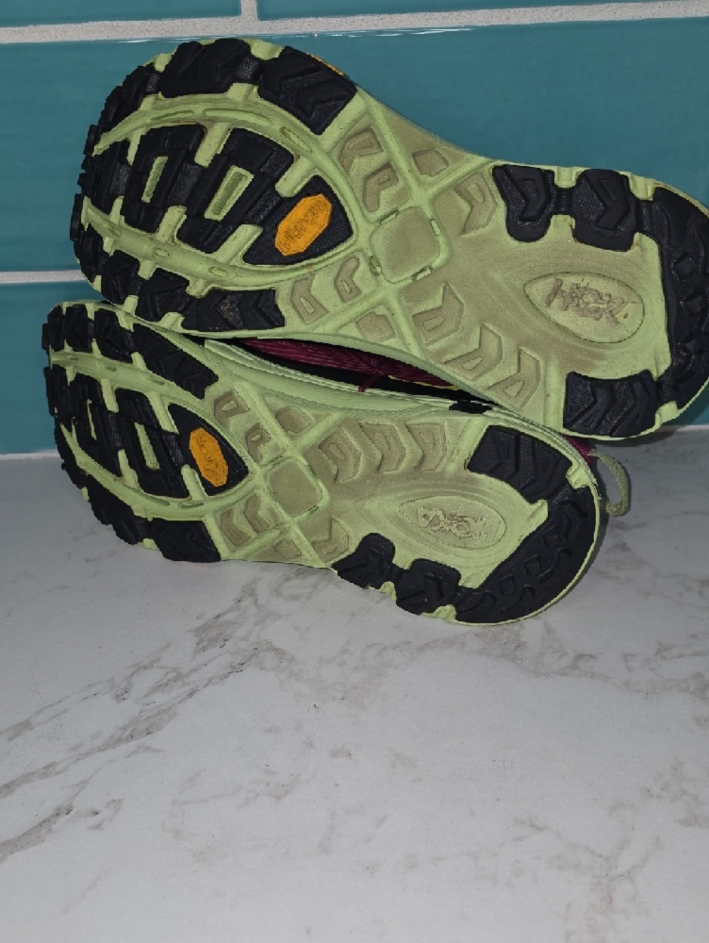 Hoka Women's FESTIVAL FUCHSIA Trail Running Shoes Size 8 - Picture 10 of 11